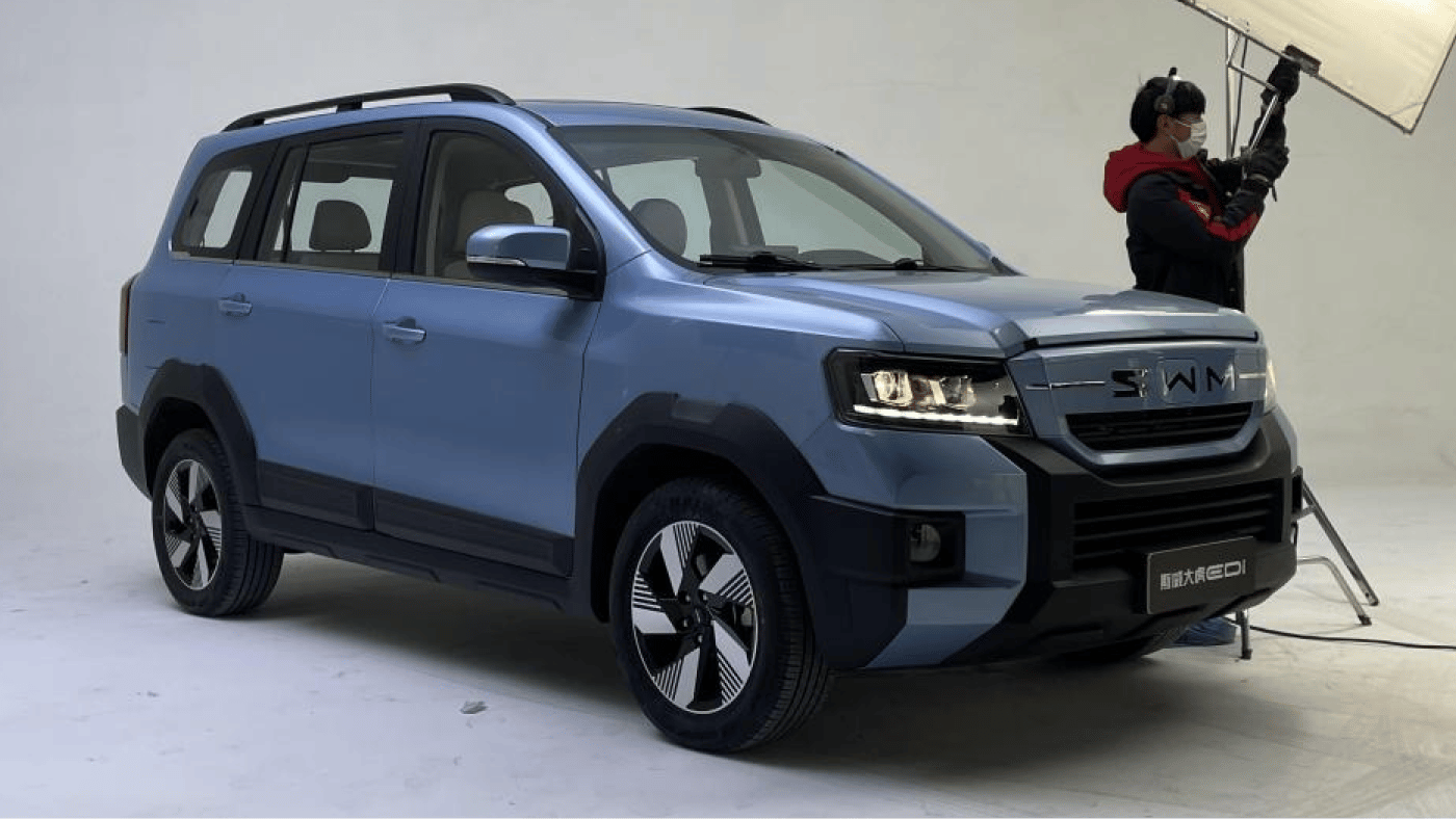 SWM Big Tiger Chinese SUV With Italian Roots Gets EREV Version And 1000 KM Of Range