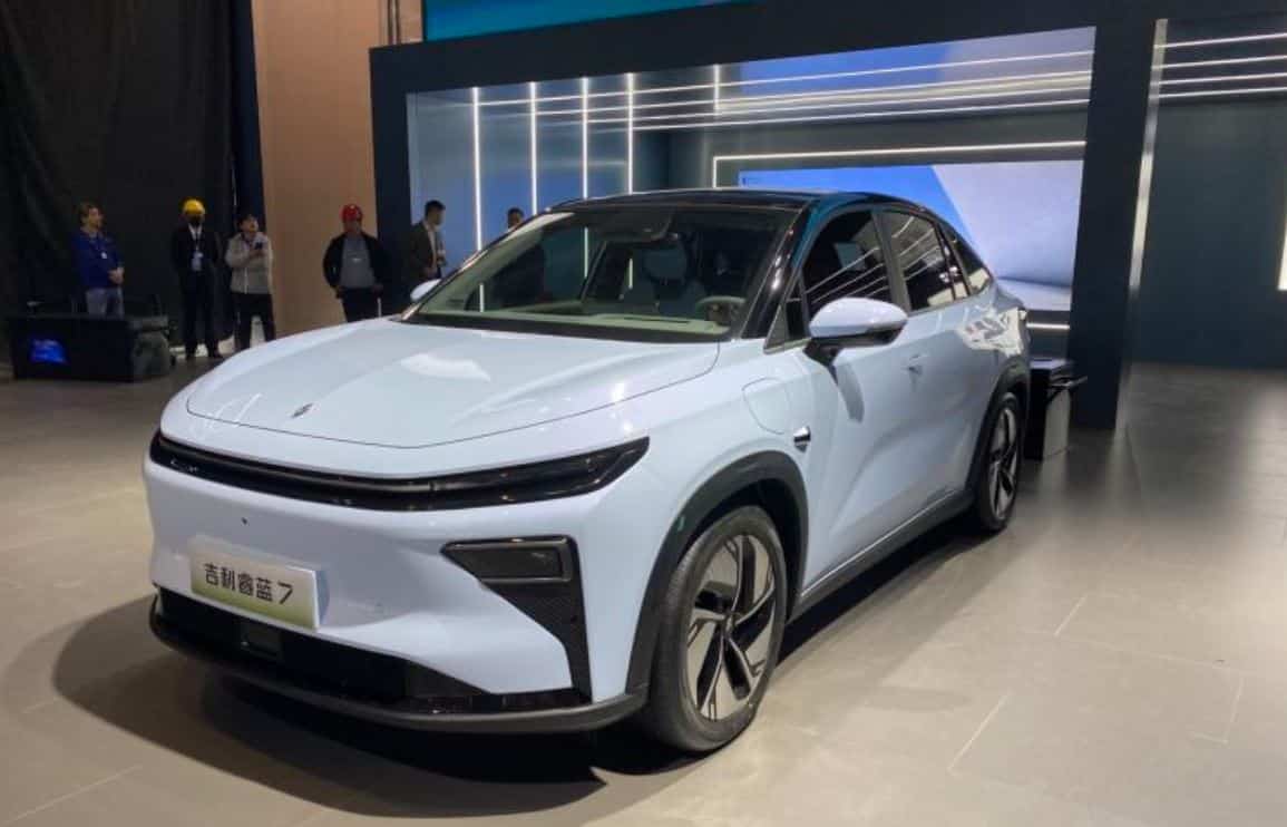Geely’s Ruilan 7 coupe SUV with battery swap at Shanghai Auto Show
