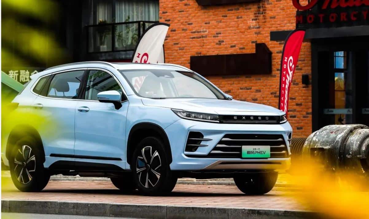 New Chery Exeed LX SUV launched in China, available in ICE and PHEV