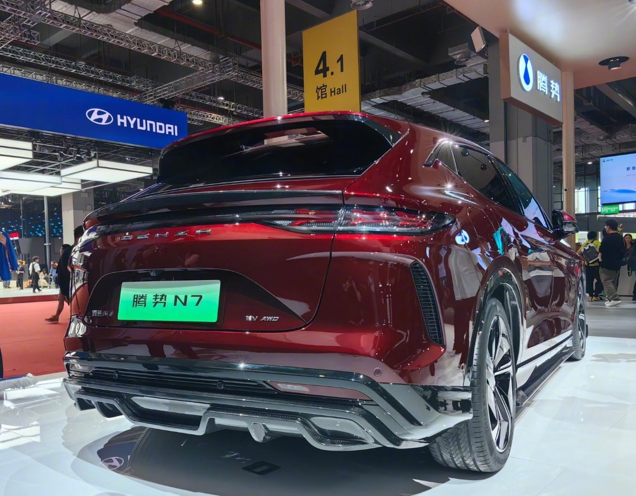 Денза н7. Denza n7. Denza n7 n-Sport. Шанхайская автомобильная выставка.