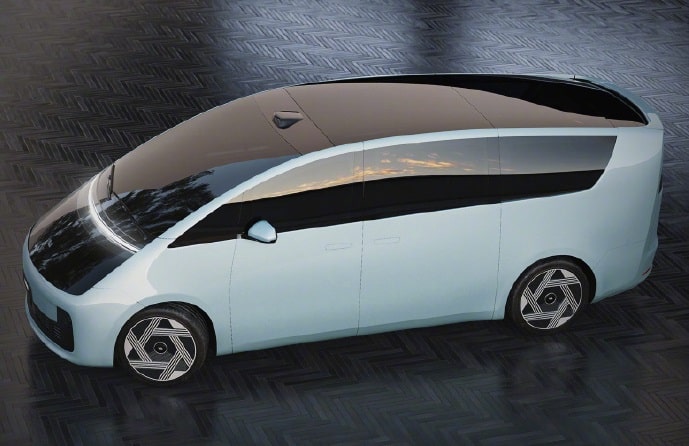 Li Auto’s pure electric MPV Whale W01 renderings unveiled, based on EV spy shots