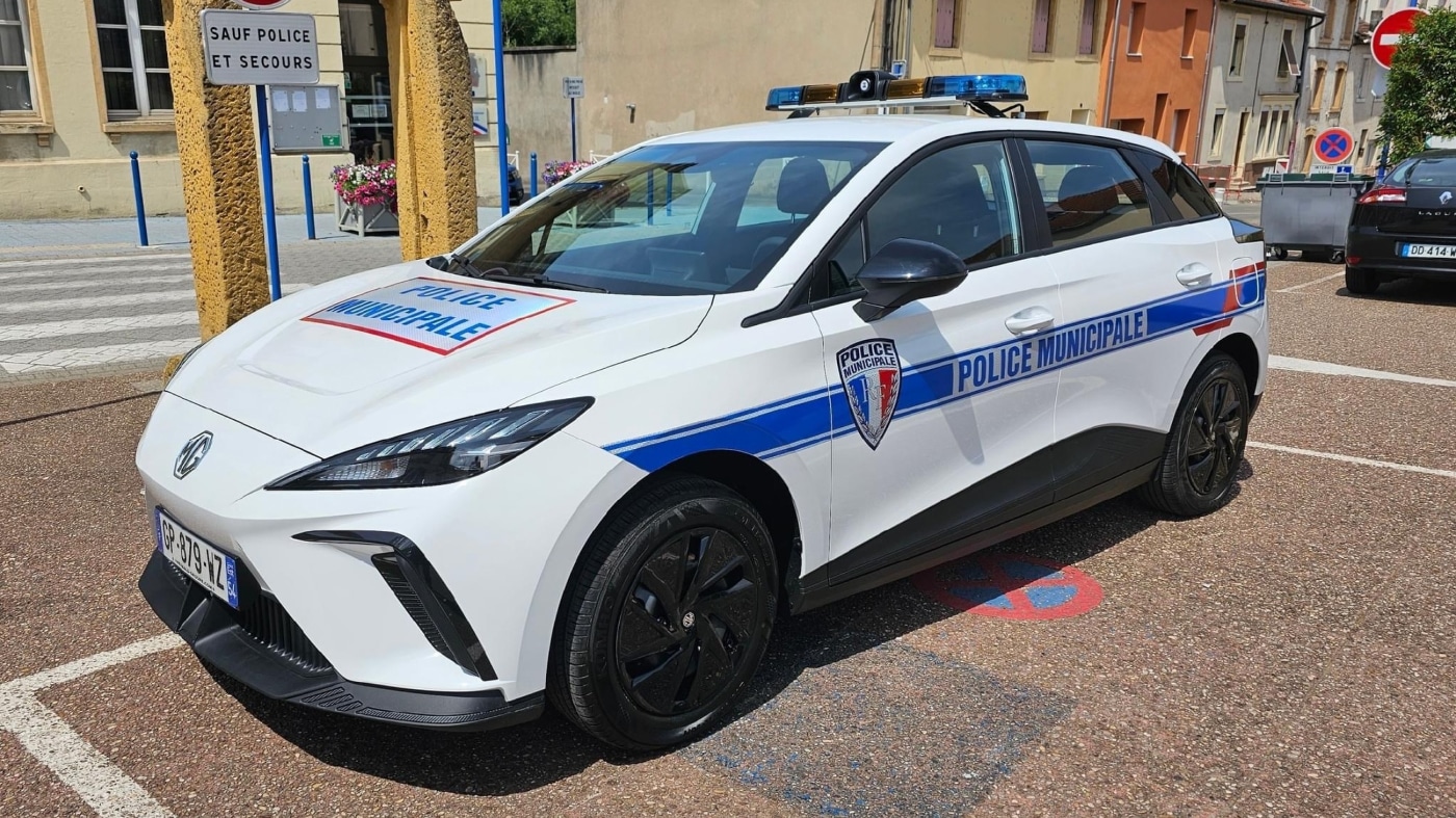 French municipal police purchased MG4 electric vehicle from SAIC