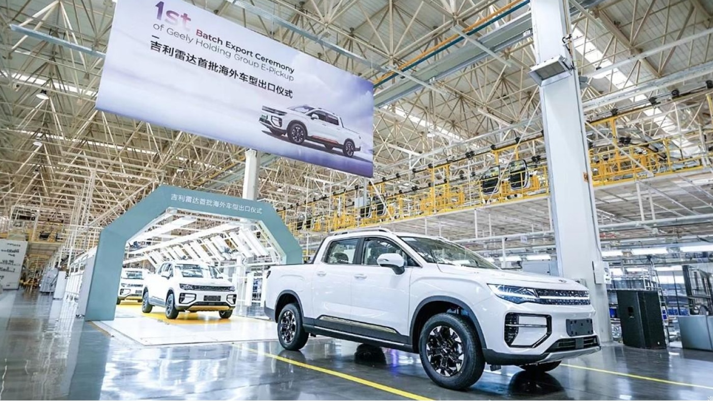 Radar RD6 electric pickup from Geely is heading overseas. Possibly to Thailand