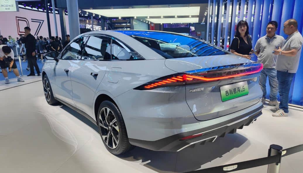 2023 Chengdu Auto Show: Geely's Galaxy L6 PHEV sedan pre-sale starts at ...