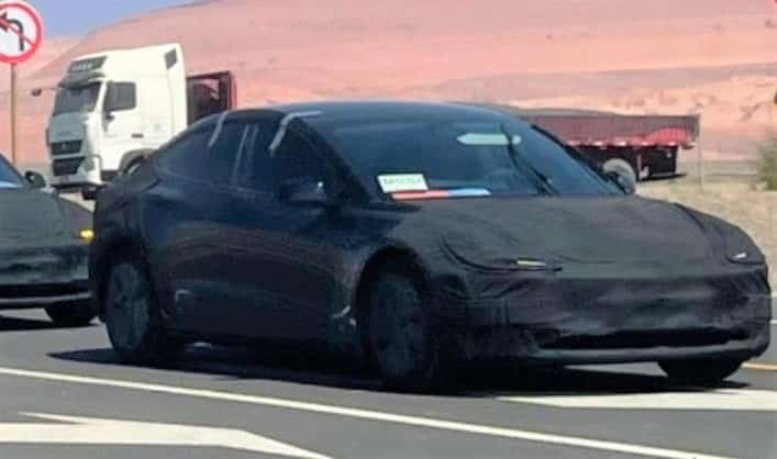 Tesla Model 3 Highland spotted multiple times in the U.S. this week, tesla  highland 