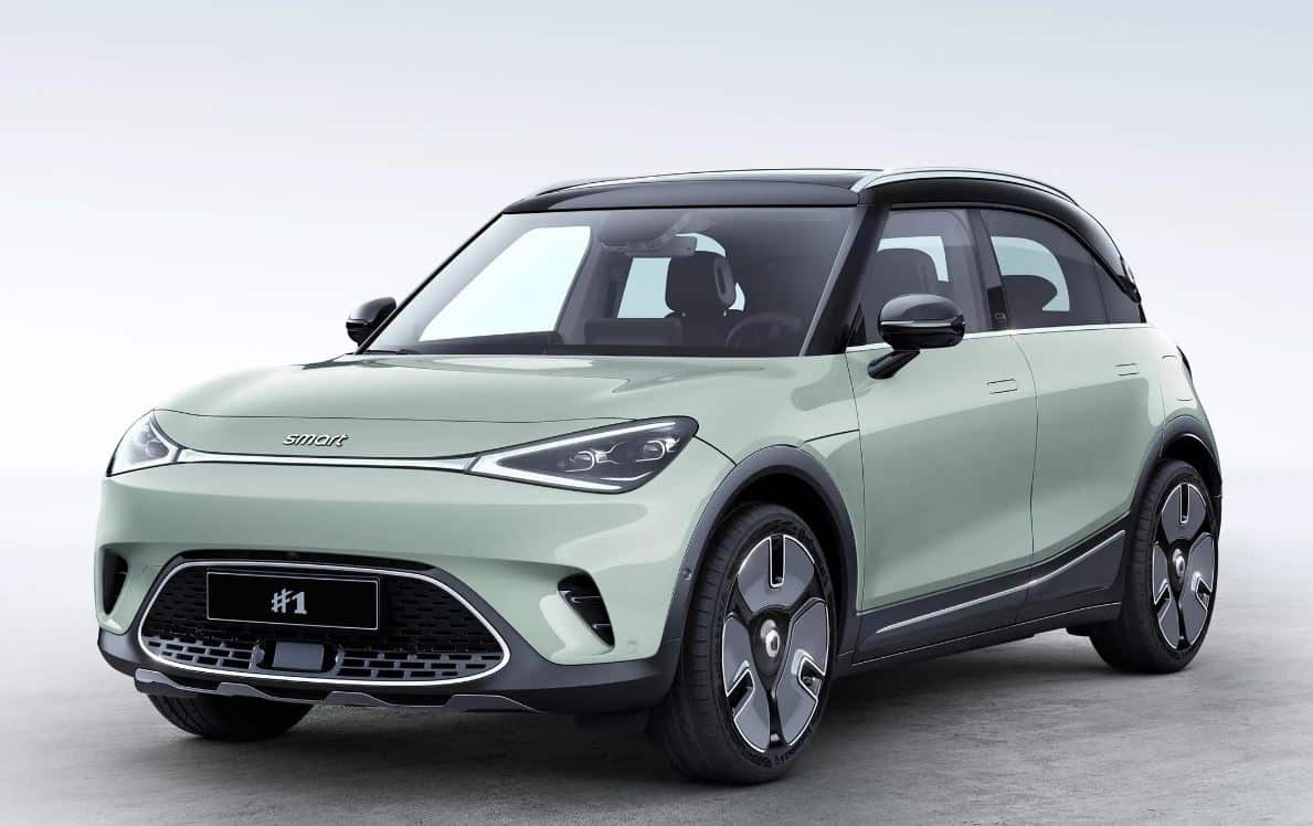 2024 Smart #1 all-electric SUV launched in China, 535 km and 560