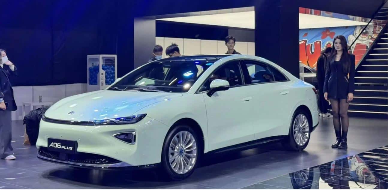 GAC Hycan A06 Plus electric sedan launched with 520 km range, priced at 19,300 USD