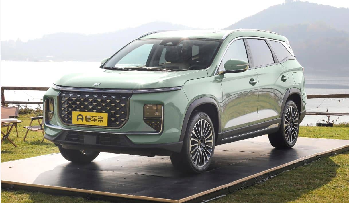 Chery’s Jetour Shanhai L9 SUV made its debut appearance in China