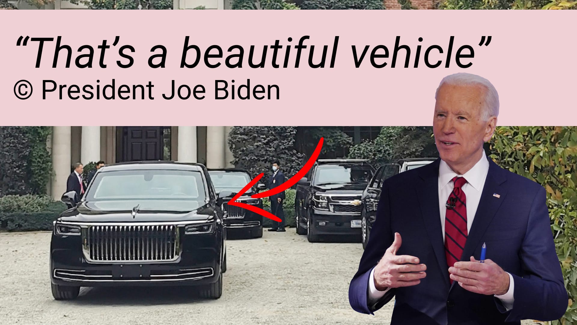 What is the car President Biden was so impressed by?