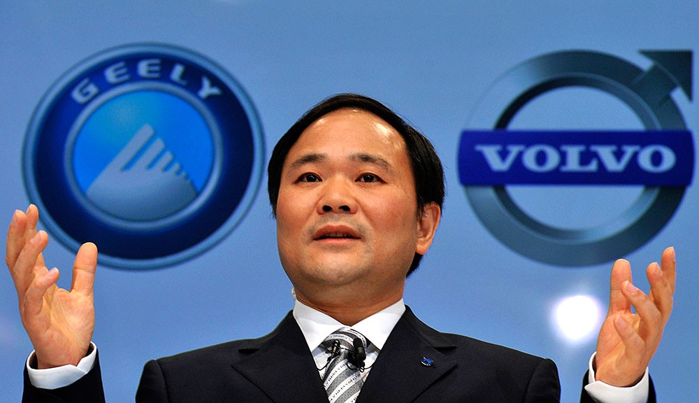 Big profile of Volvo’s owner, Geely, and its founder, Li Shufu