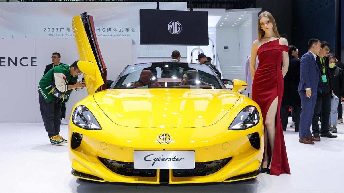 MG Cyberster price revealed at Guangzhou Auto, will start at 44,300 USD