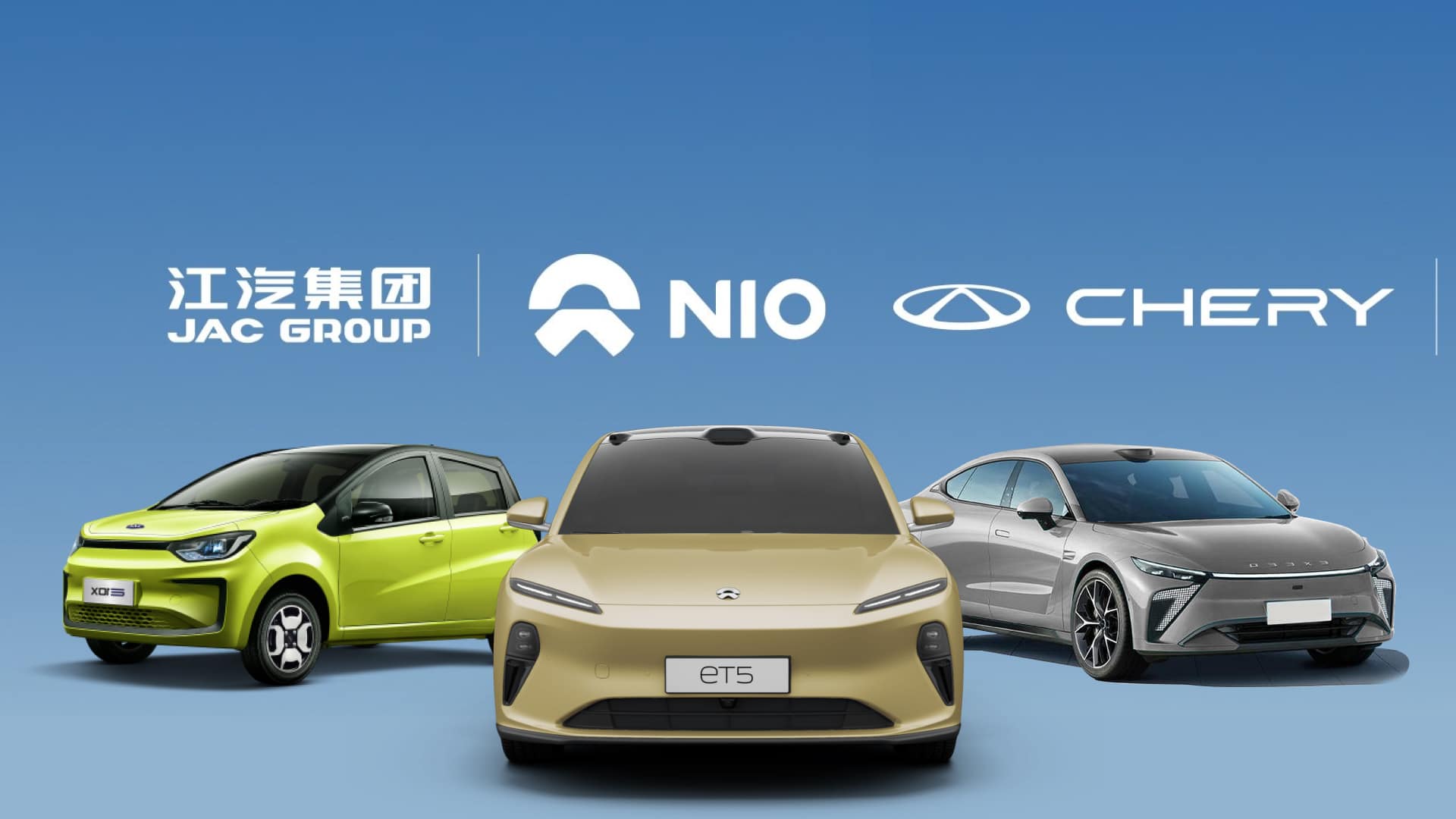 Nio, Chery, and JAC to work on battery swap stations together