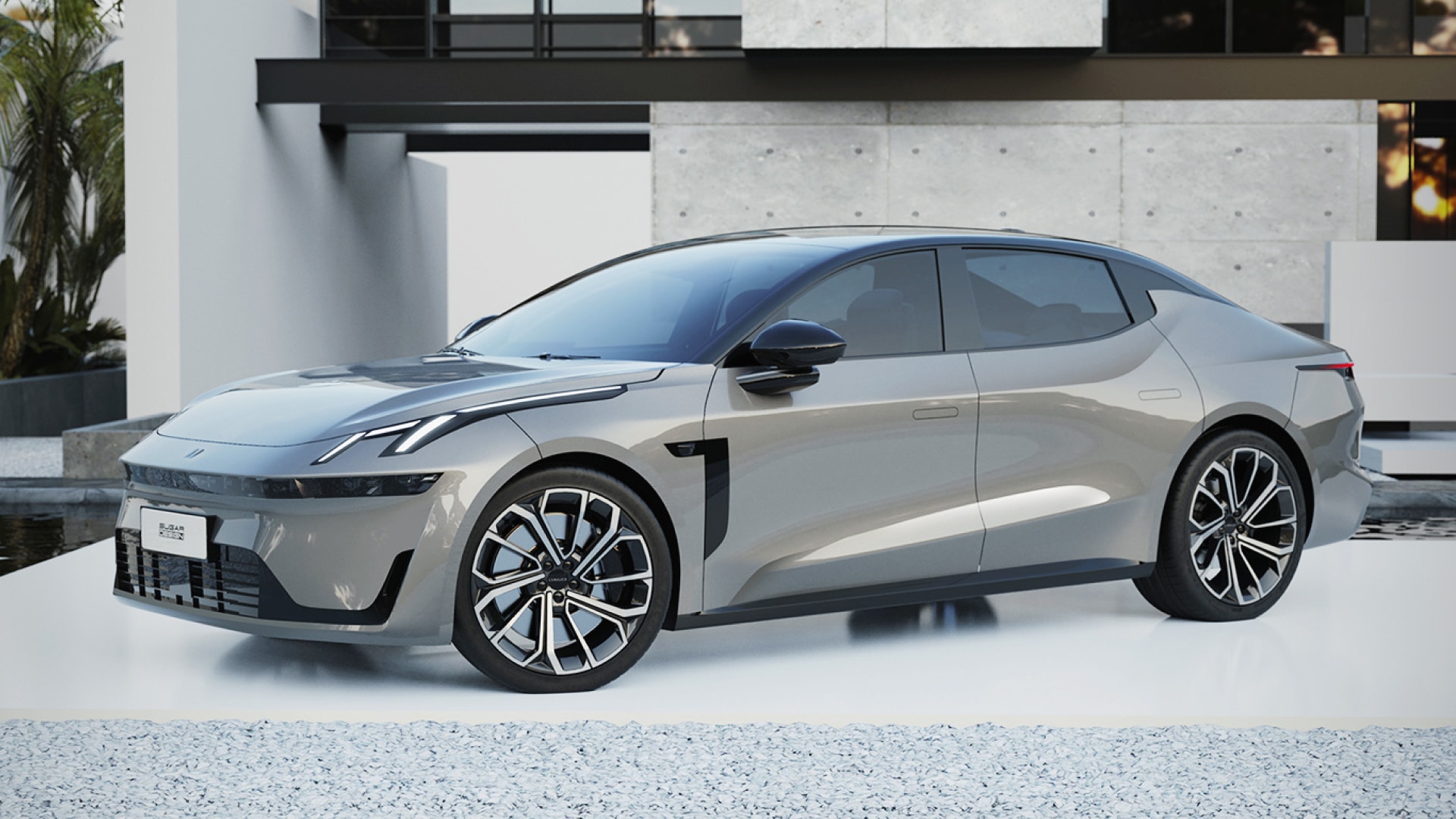 Lynk & Co 07 EM-P revealed in official images with over 400 kW