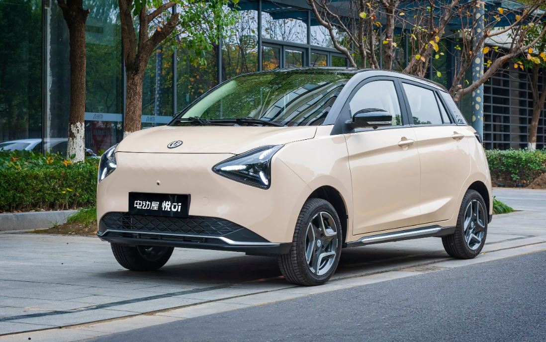 Yue 01 mini EV launched by third-wave Chinese automaker Electric House, price starts at 8,300 USD