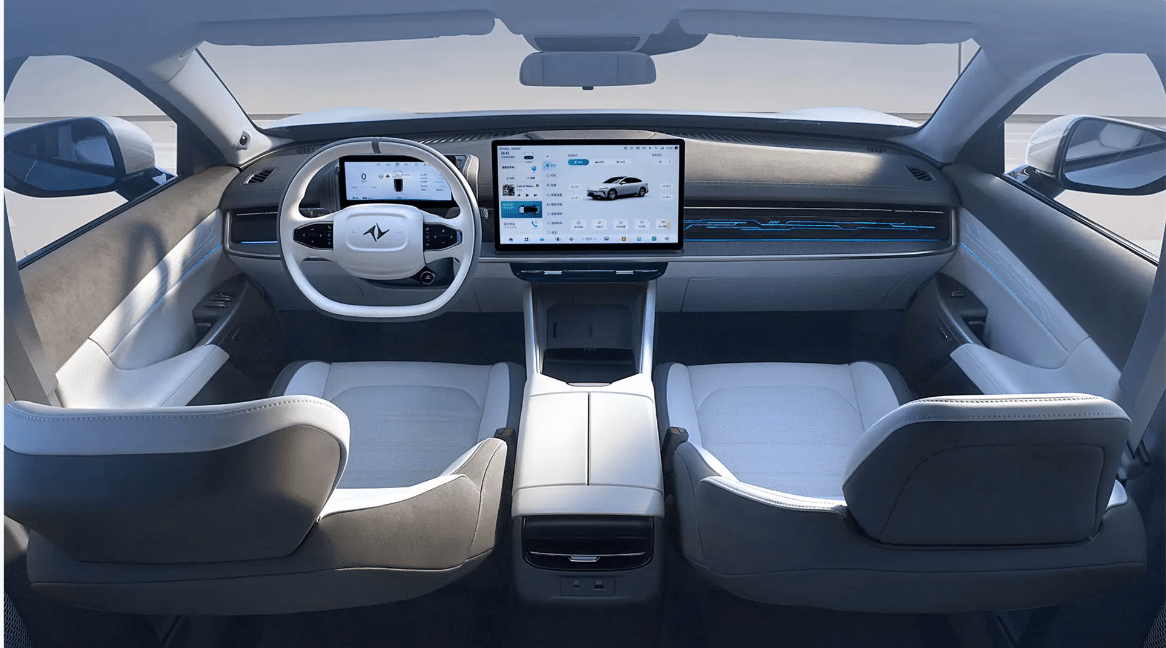 Dongfeng eπ 007 electric sedan presale starts in China
