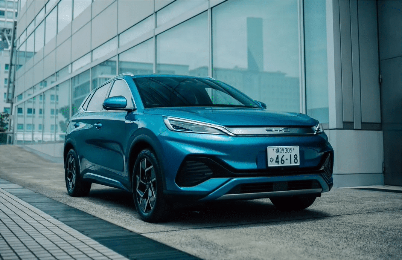 BYD sold 217 EVs in Japan in January, accounting for 20% of imported EV sales