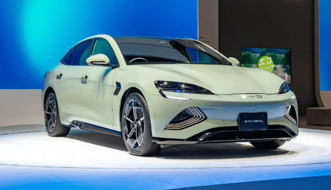 First Tesla Model Y with BYD Blade battery rolled off the