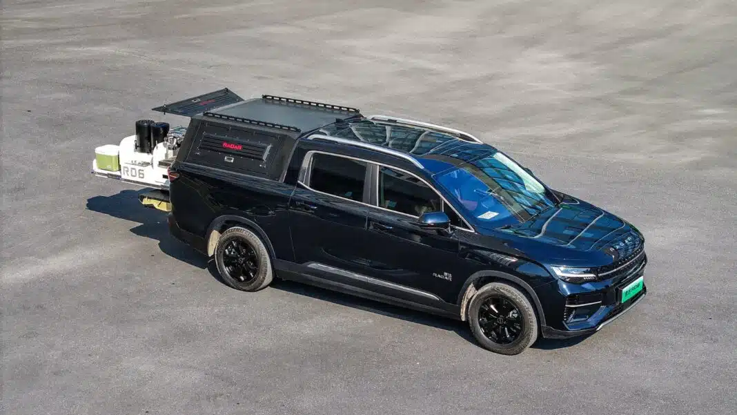 Radar RD6 EV pickup finally gets 4WD