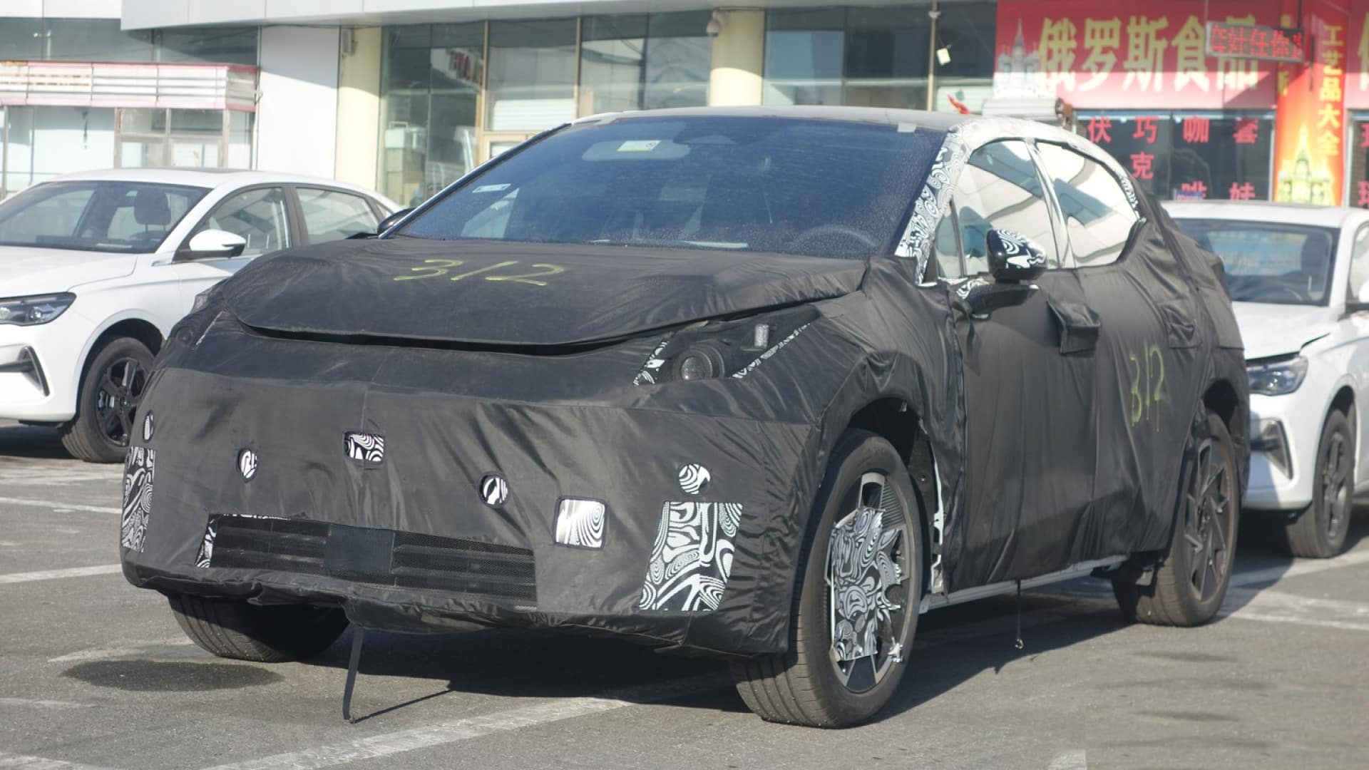 SEA-based Lynk & Co 02 BEV for Europe spotted in China