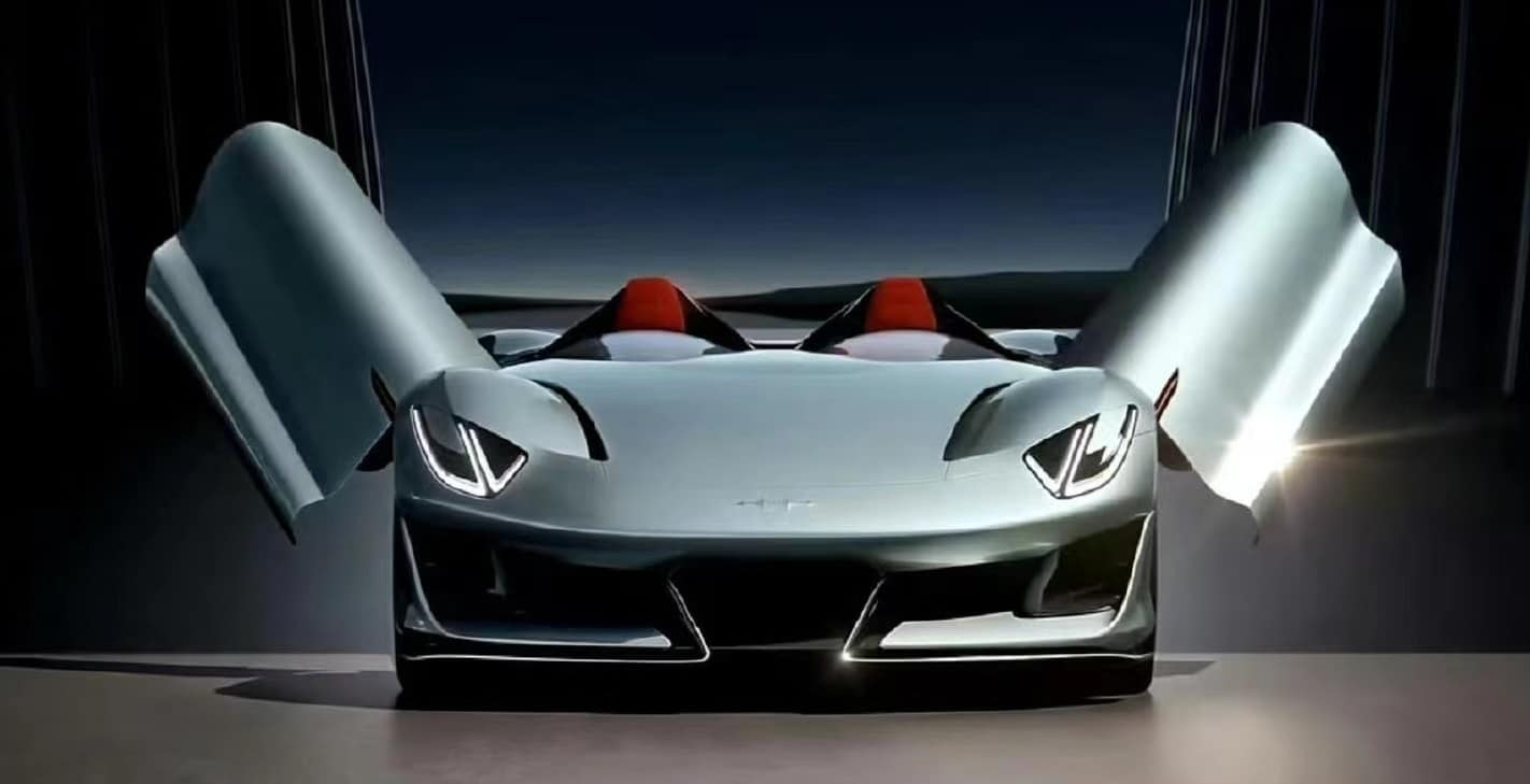 BYD revealed Fang Cheng Bao Super 9 electric convertible supercar concept