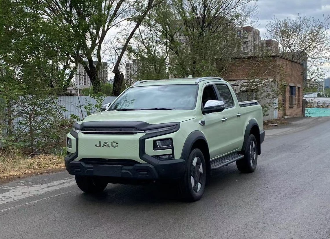 EV version of JAC T9 Hunter pickup truck to launch at Beijing Auto Show