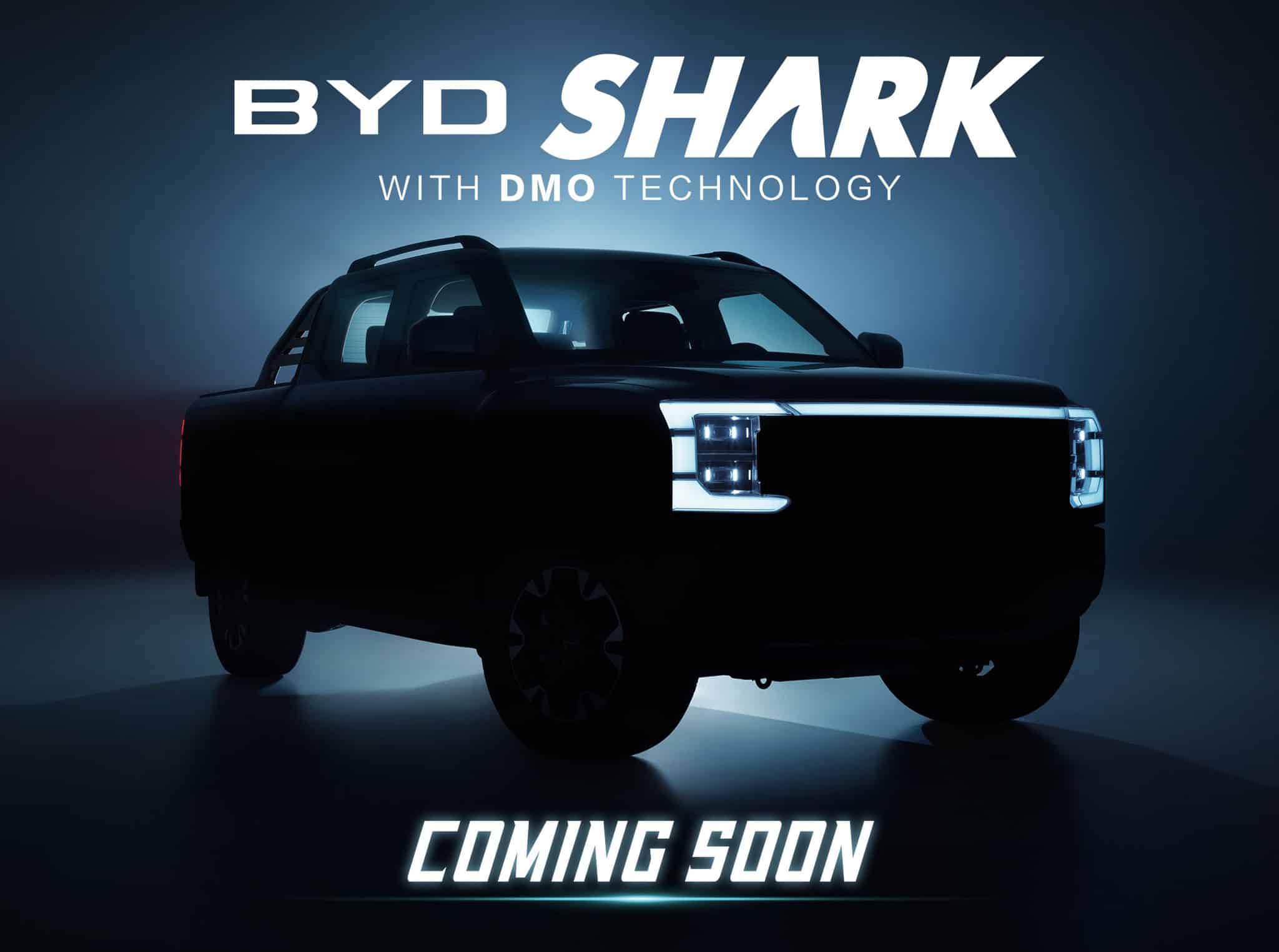 BYD Shark pickup truck to launch this week