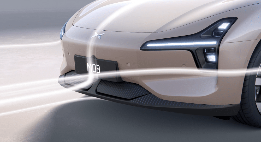Xpeng claims Mona M03 is most aerodynamic mass-produced electric sedan