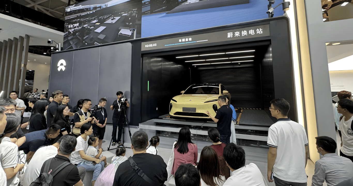 Nio Unveils 4th generation battery charging and swap stations in China
