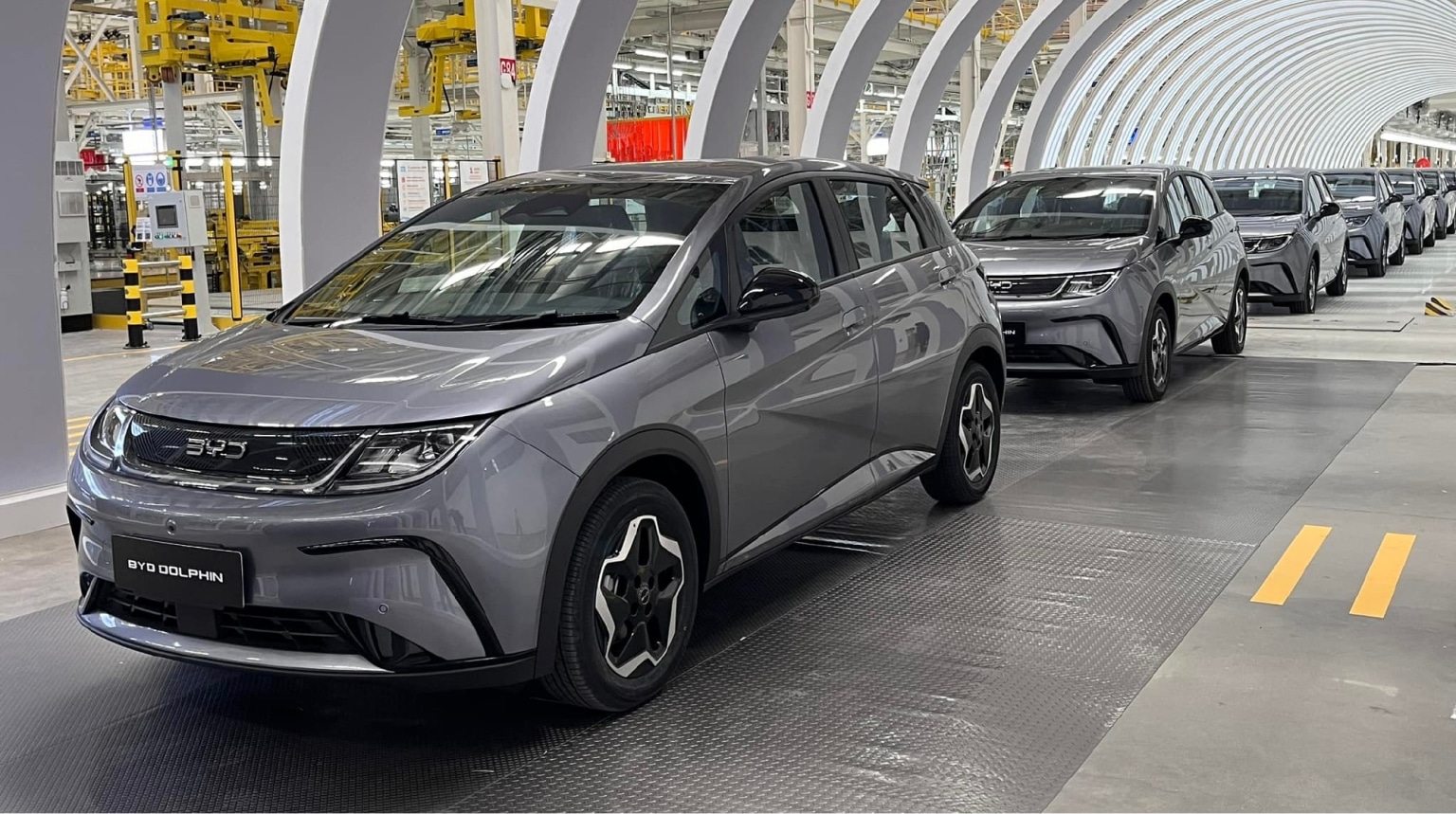 BYD Dolphin assembled in Thailand as BYD’s 8 millionth NEV