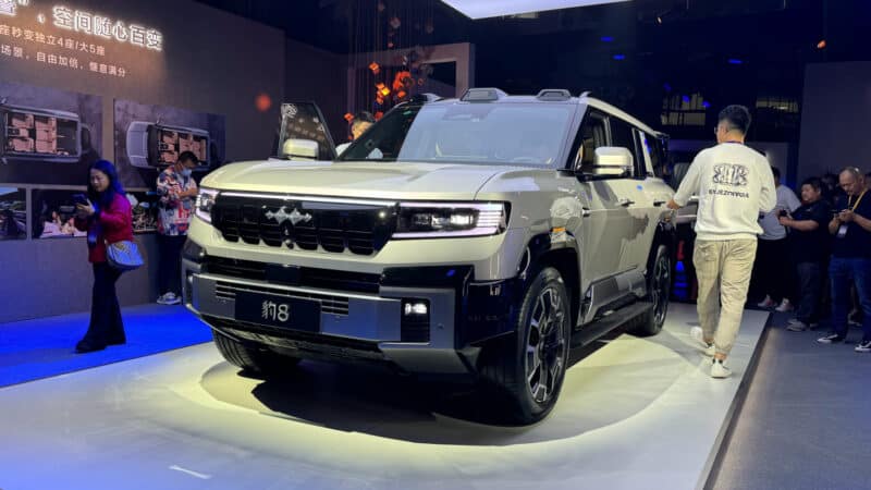 FCB Bao 8 leopard 8 byd off-road suv launched FCB Bao 8 leopard 8 byd off-road suv launched