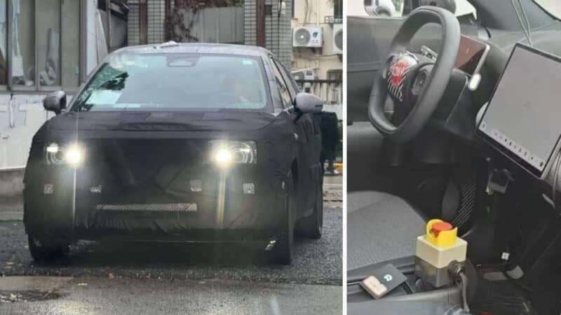 nio furefly interior spotted in china