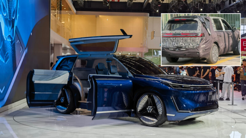 Geely Galaxy Starship 9 PHEV crossover spotted in China during road tests