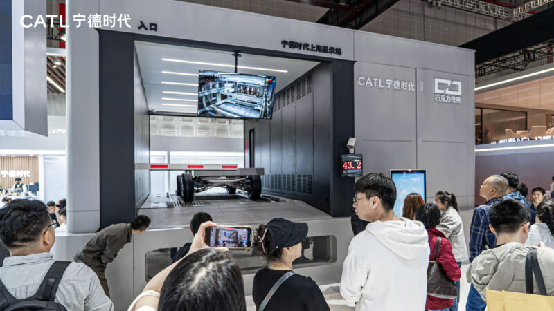 CATL will reportedly expand its battery swap business into Europe – following Nio