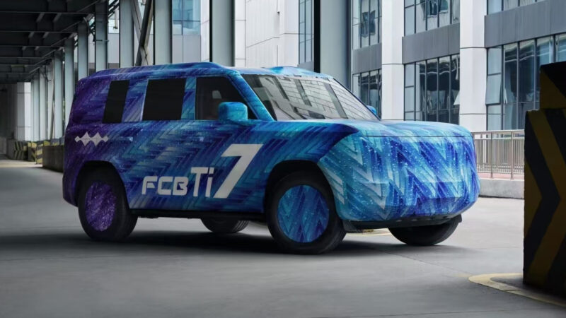 BYD revealed its newest SUV name – the FCB Ti7 is ready for the launch