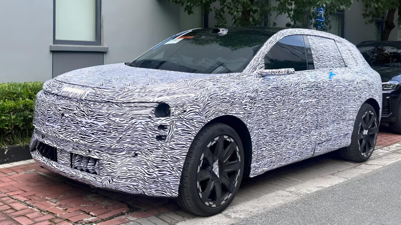 AUDI electric crossover from SAIC spotted in China ahead of launch in 2026