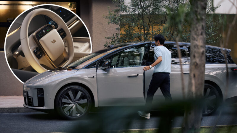 Li Auto i8 revealed interior ahead of the presales start on July 17