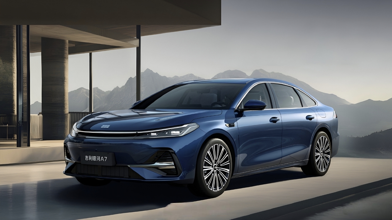 Geely Galaxy A7 PHEV begins presale in China, from 14,500 USD