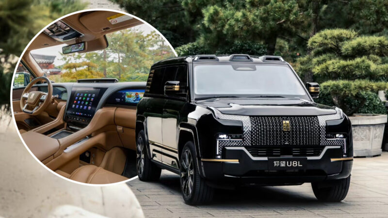 Yangwang U8L started presales in China for 180K USD - China-made Cullinan rival