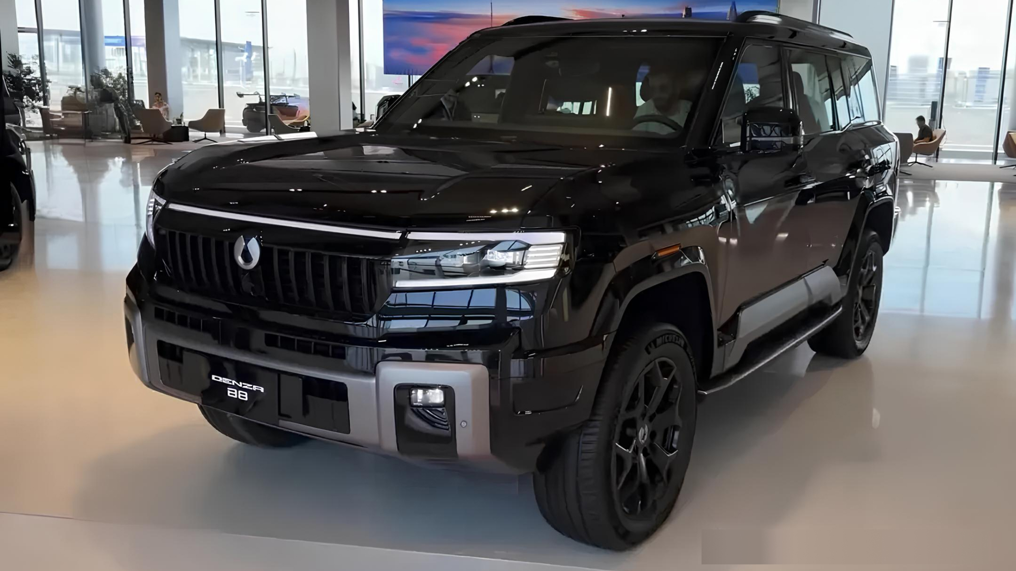 Denza B8 plug-in hybrid SUV from BYD unveiled for Africa and the Middle East