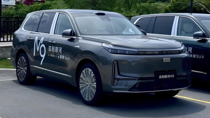 Geely Galaxy M9 full-size SUV with 697 hp piles up at dealers in China ahead of launch
