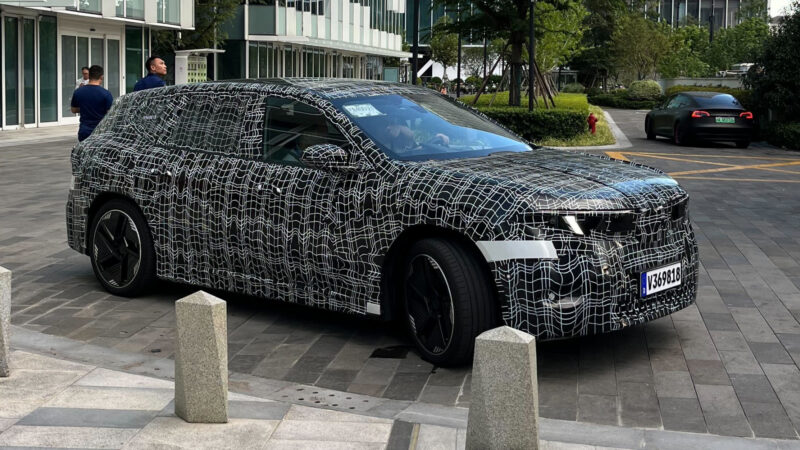 Next-gen BMW iX3 spotted in China as the German automaker aims to boost local NEV sales