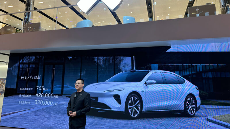 Nio got rid of 75 kWh battery in China switching to 100 kWh pack as standard