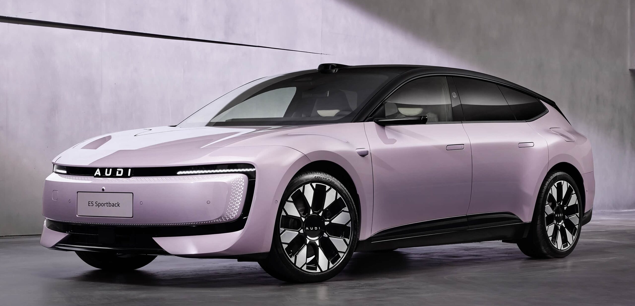 AUDI E5 Sportback launch pre-sales in China at 32,800 USD with 773 km range and massive 59