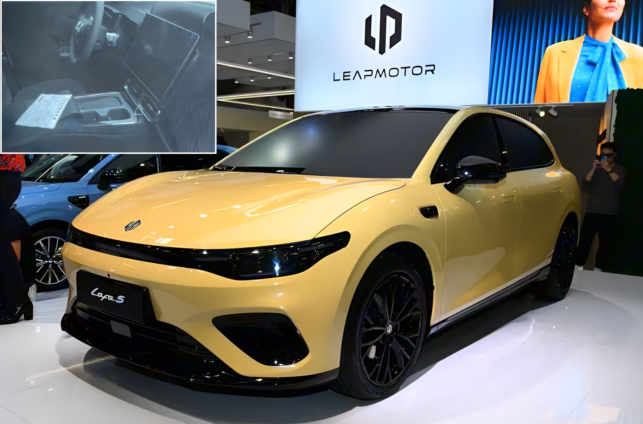 Leapmotor B05 hatchback’s interior exposed, to launch at the Guangzhou Auto Show
