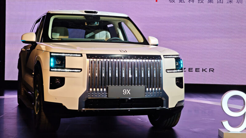 Zeekr 9X full-size SUV from Geely launched in China for 63,910 USD