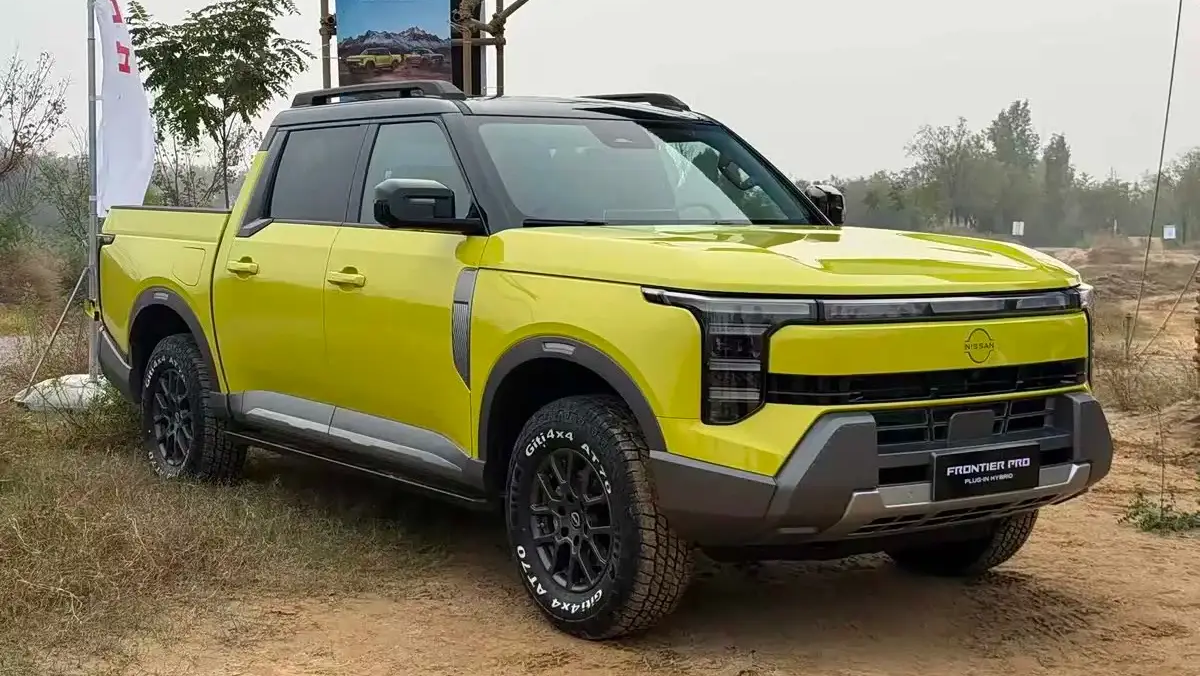 Nissan’s first China-built global pickup, Frontier Pro, starts pre-sale from 24,800 USD