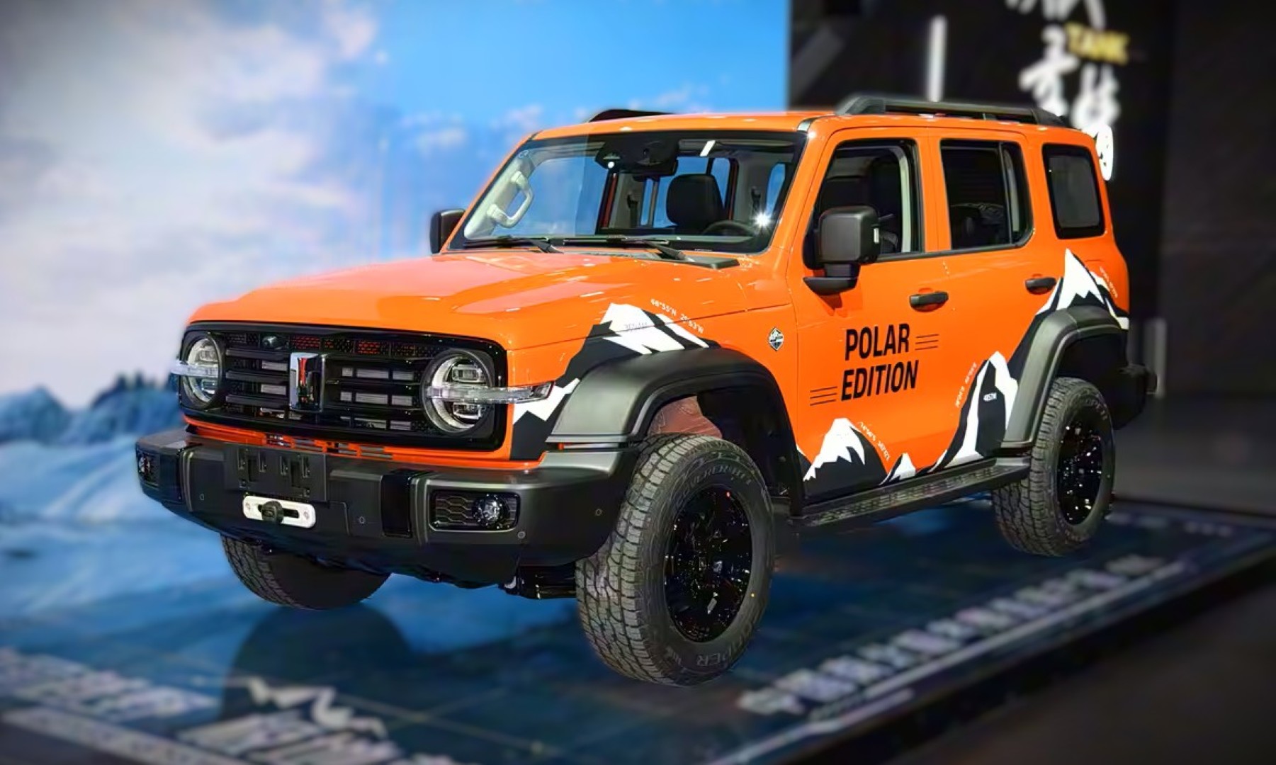 GWM Tank 300 Polar Edition launches December 10, with 2.4T diesel engine, limited to 300 units