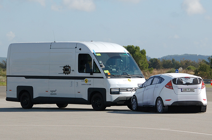 BYD E-Vali commercial electric van got five stars in Euro NCAP safety test