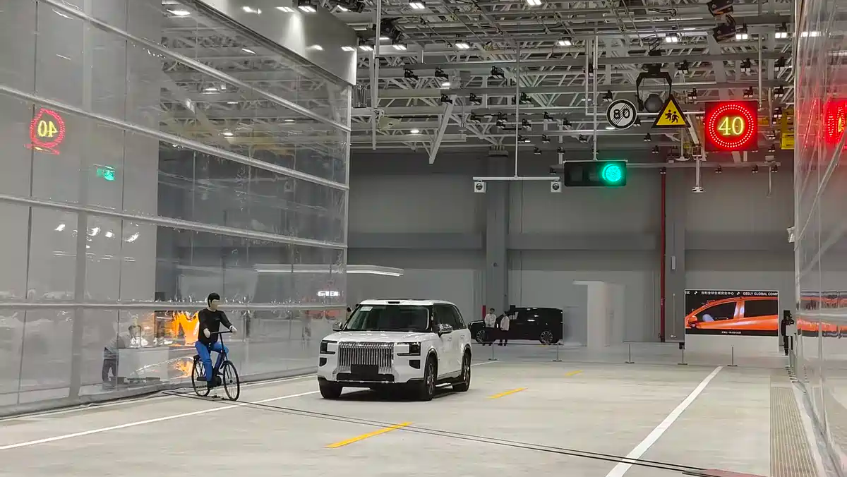 Volvo helps Geely design world’s largest safety testing center, unveiled today