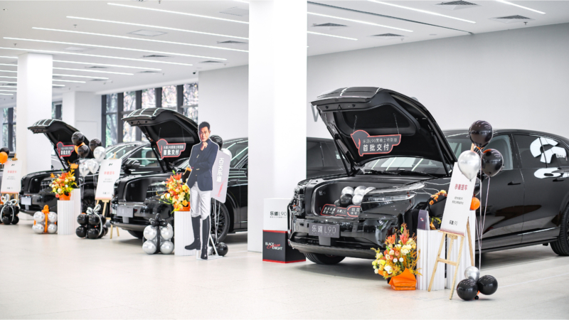 Onvo L90 Black Knight Edition started deliveries in China for 31,060 USD